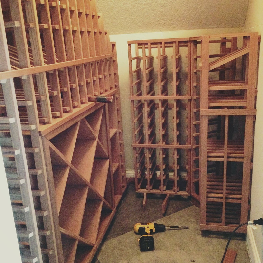 The Honey Do Handyman Wine Cellar