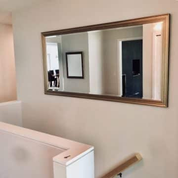 The Honey Do-Handyman Mirror Over Stairs