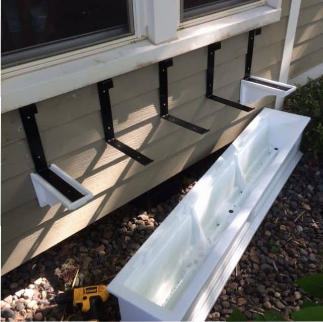 Hang Flower Boxes_The Honey Do - Handyman